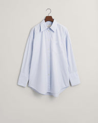 GANT Oversized High Cuffs Poplin Shirt