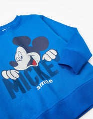 Zippy Boys 'Mickey' Brushed Cotton Sweatshirt