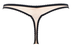 Gossard Embroidered Thong - Nude