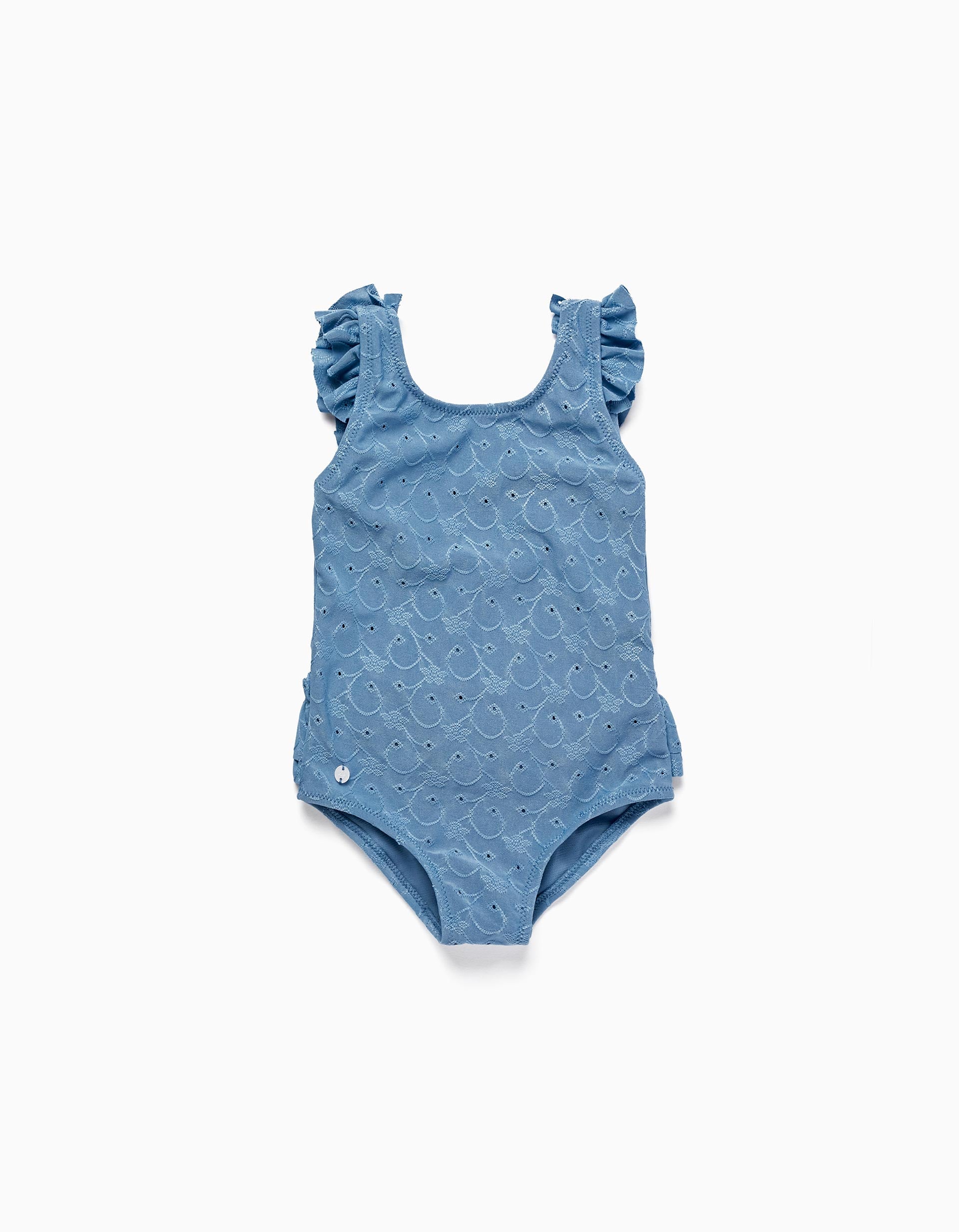 Zippy Floral Swimsuit With Ruffles For Baby Girls 'B&S' – thefashionnet