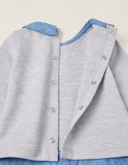 Zippy Newborn Boys Nouveau-Nã© Cotton 2 In 1 Sweatshirt