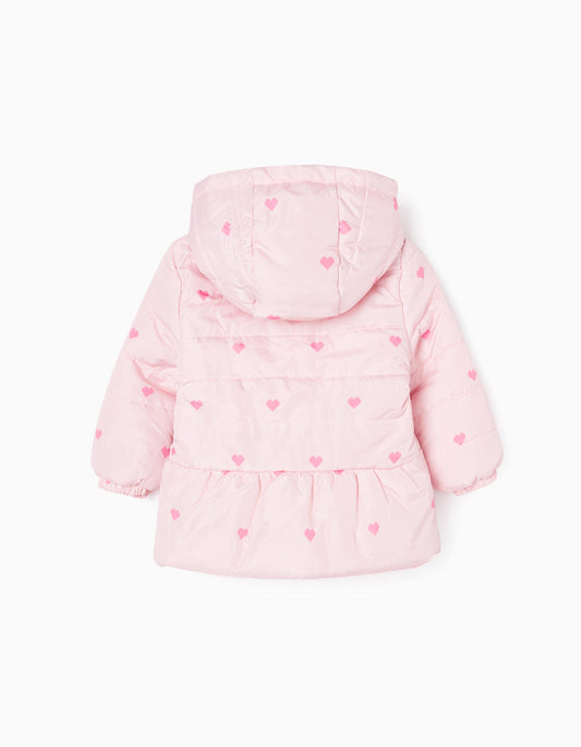 Zippy Baby Girl Pink Padded Jacket