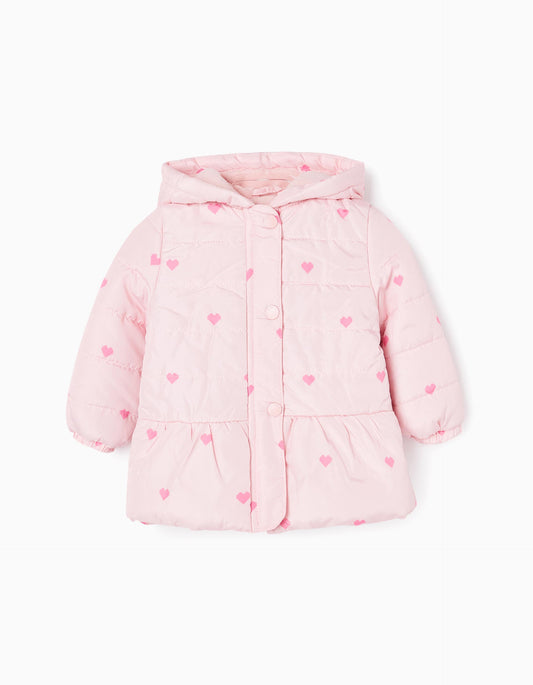 Zippy Baby Girl Pink Padded Jacket