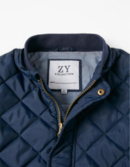 Zippy Boys Dark Blue Quilted Jacket