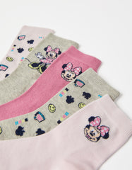 Zippy Girls Five Pack Of Disney Socks