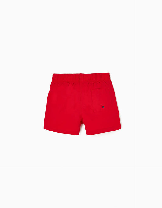 Zippy Boys Plain Red Swim Shorts