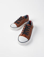 Zippy Trainers For Boys, Brown