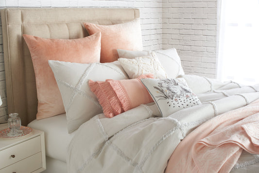 Peri Home Lattice Pillow Covers