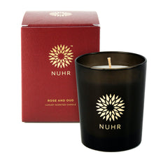 Nuhr Rose And Oud Classic Candle