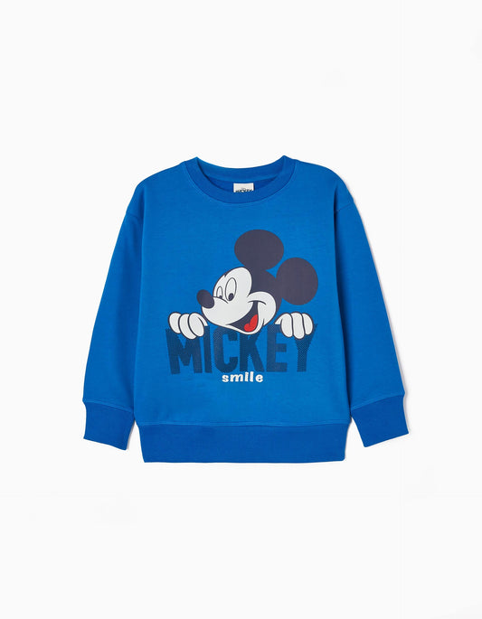 Zippy Boys 'Mickey' Brushed Cotton Sweatshirt