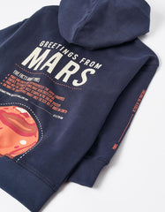 Zippy Boys 'Mars' Cotton Hooded Jacket