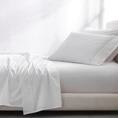 Kassatex Bamboo 300Tc Sateen Queen Flat Sheet