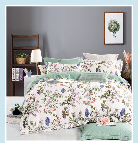 Oceana Spring Flowers Comforter Set With Sheets