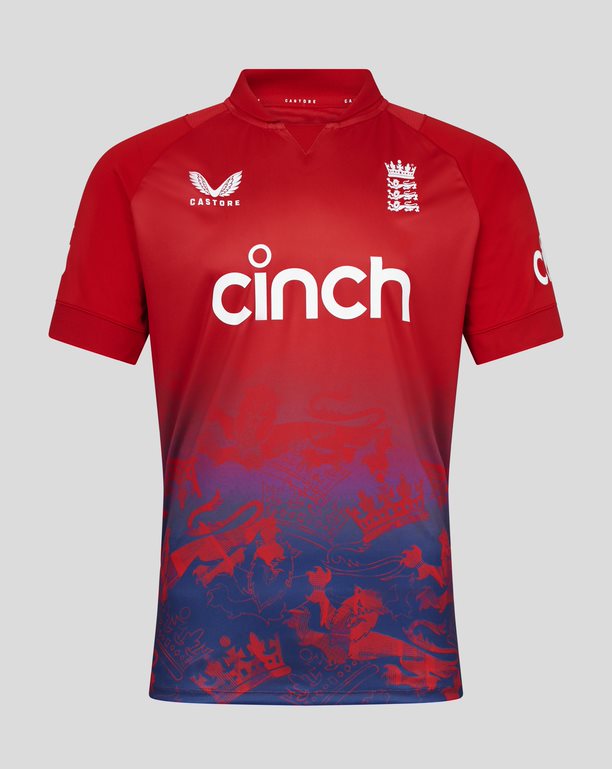 Men'S England Cricket Replica It20 Shirt