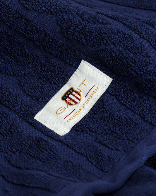 Gant Cable Organic Cotton Bath Towel