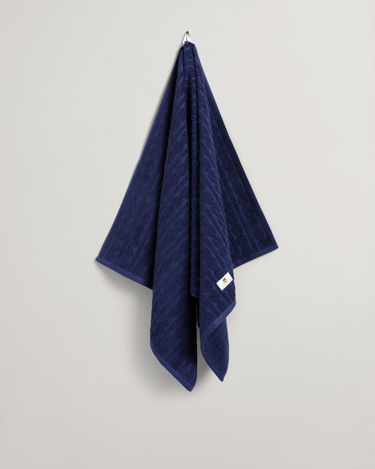 Gant Cable Organic Cotton Bath Towel