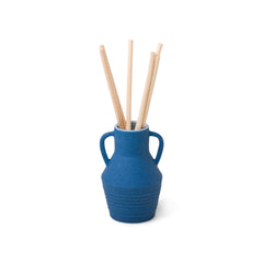 Paddy Wax Santorini 4Fl Oz Blue Ceramic Diffuser Blue Agave