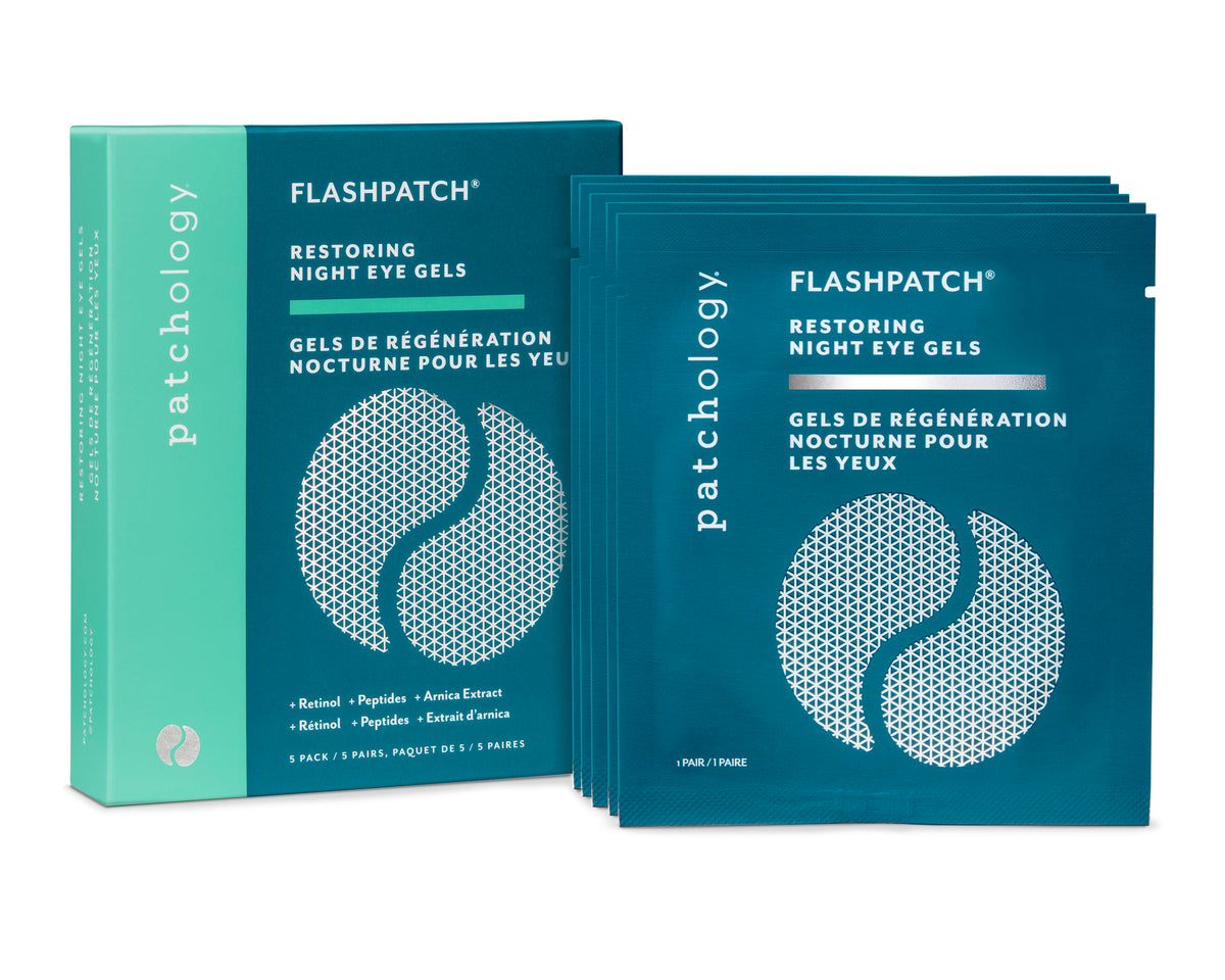 Patchology Flashpatch Restoring Night Eye Gels - 5 Pairs/Box