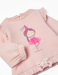 Zippy Baby Girls 'Fairy' Cotton Sweatshirt With Ruffles