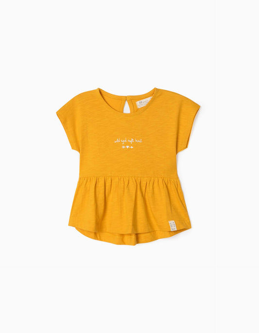 Zippy Baby Girls Soft Heart Jersey T-Shirt