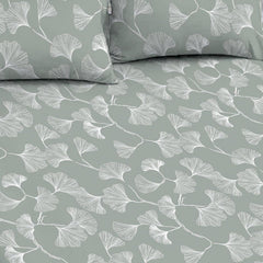 Dwell Dandelion Wishes Fitted Sheet And Pillowcase Set