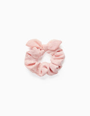 Zippy Scrunchie For Girls, Pink