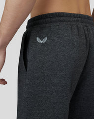 Black Marl Graphic 6" Sweat Shorts
