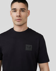 Men's Embroidered Logo T-shirt - Black