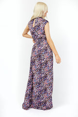 فستان ماكسي بطبعة متعددة النقاط من ليتل ميستريس