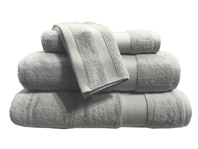 Hotel Royal Living Supima Wash Towel - Silver