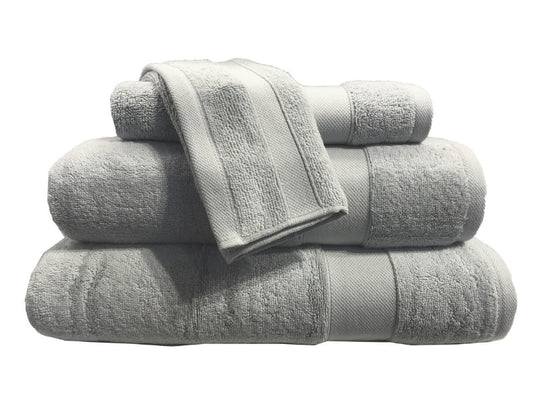 Hotel Royal Living Supima Bath Towel - Silver