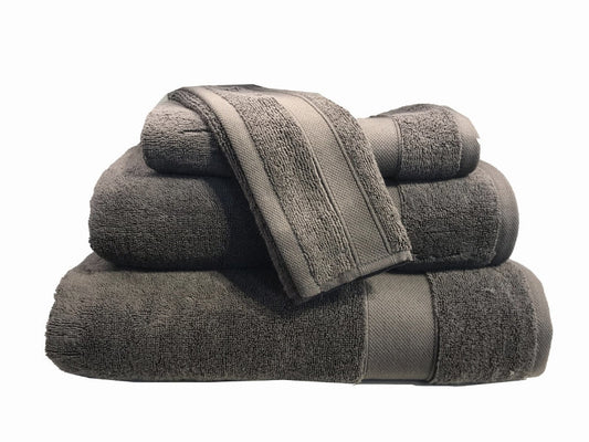 Hotel Royal Living Supima Wash Towel - Grey
