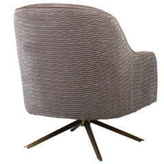 Dwell Gold Leg Swivel Chair