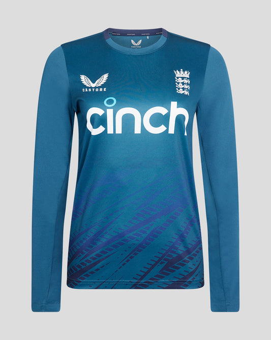 England Cricket Women Long Sleeve Training T-shirt