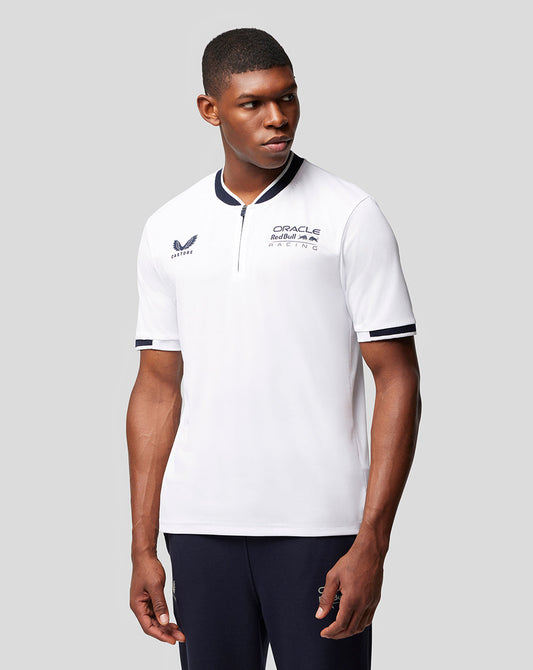 Oracle Red Bull Racing Mens Lifestyle Polo - White