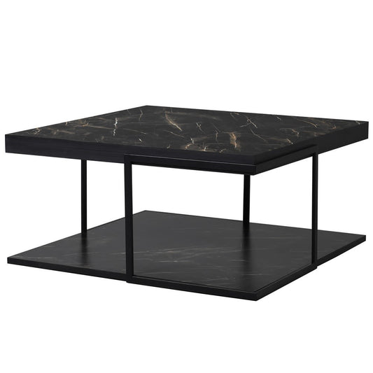 Dwell Faux Black Marble Coffee Table