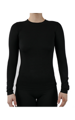 Pretty Polly Recycled Active Long Sleeved Top - Black