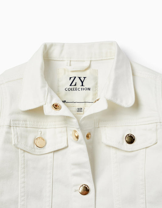 Zippy Baby Girls Cotton Denim Jacket