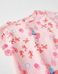 Zippy Baby Girl Pink Short Sleeve T-Shirt