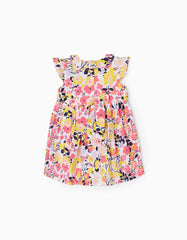 فستان زيبي للفتيات الصغيرات «فلاورز»، متعدد الألوان