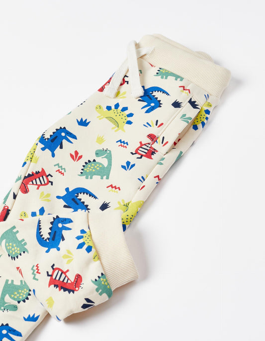 Zippy Baby Boys 'Dinosaurs' Cotton Joggers