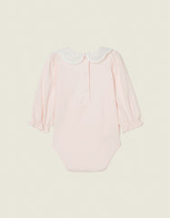 Newborn Long Sleeve Pink Bodysuit