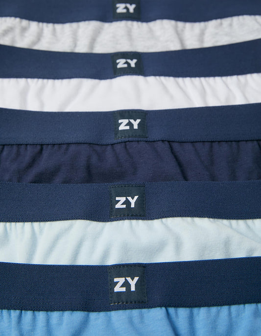 Zippy Boys Pack 5 Plain Cotton Briefs