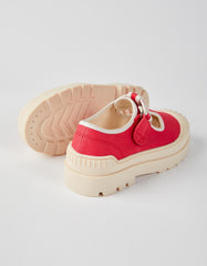 حذاء باليرينا ريترو من القماش للفتيات من زيبي