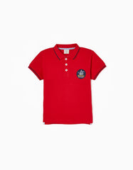 Zippy Polo-Shirt For Boys 'Royal Captain', Red