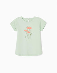 Zippy Baby Girls 'Wild Flowers' Cotton T-Shirt