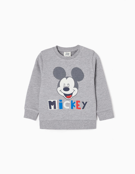 Zippy Baby Boys 'Mickey' Brushed Cotton Sweatshirt