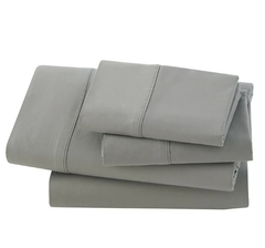 Kassatex Bamboo 300Tc Sateen King Flat Sheet