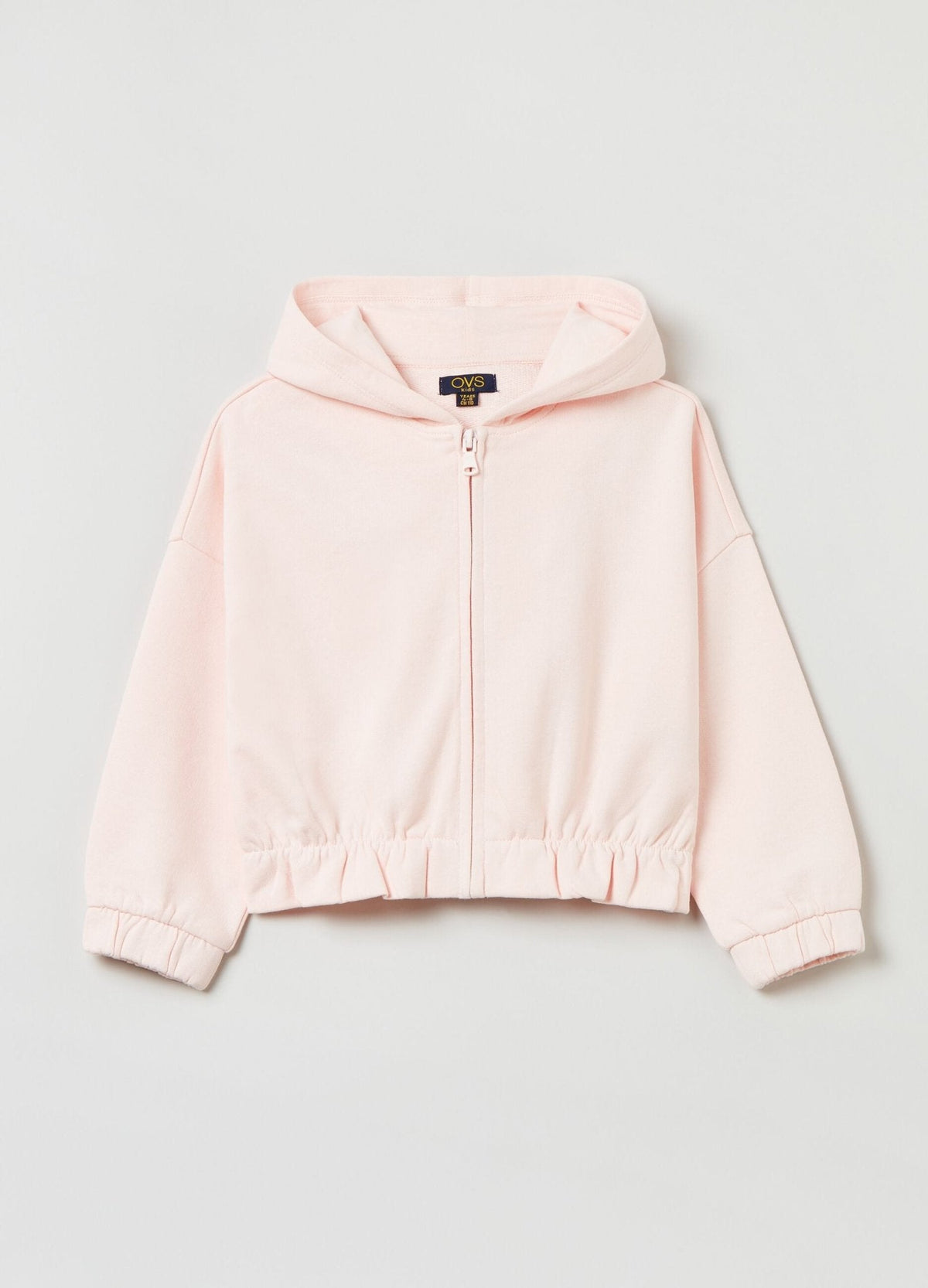 OVS Cotton Full-zip Sweatshirt With Hood