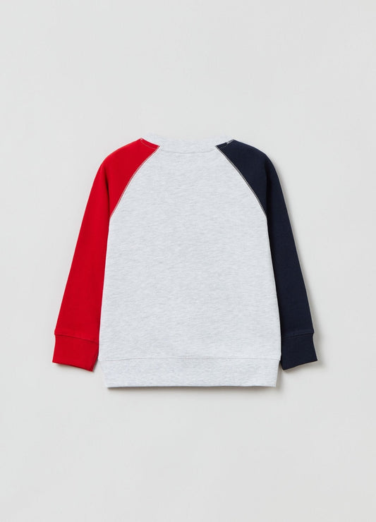 OVS HOUSEBRAND Sweatshirt In Colourblock French Terry